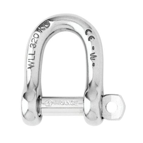 Grillete para velero recto - 1202 - Wichard - forjado / de acero inoxidable