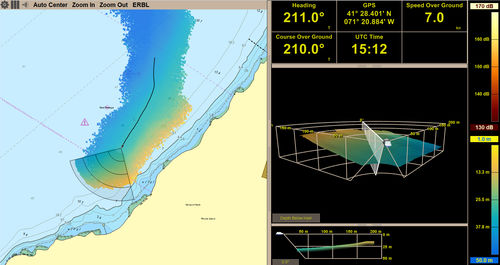 Sónar para barco - Argos 350 - FARSOUNDER, INC. - 3D