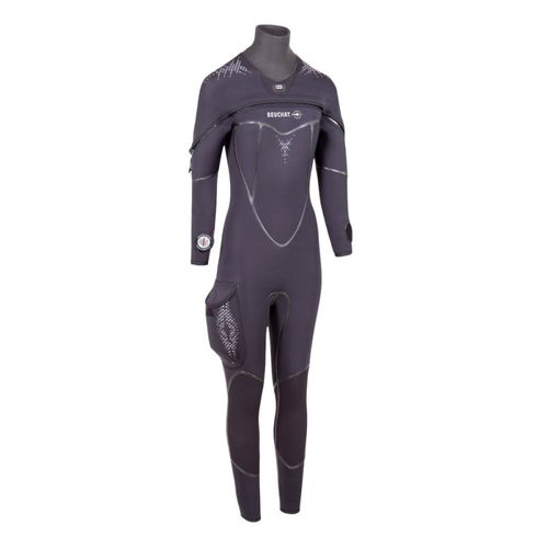 Traje semiseco de buceo - X-TREM  - Beuchat - de manga larga / de una pieza / 6.5 mm