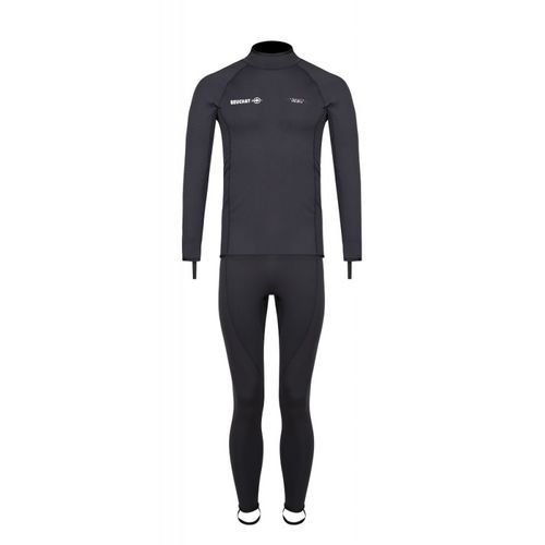 Traje seco de buceo - HEATSKIN - Beuchat - de manga larga / de dos piezas / otros