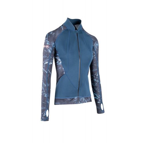 Chaqueta térmica - ATOLL seaweed - Beuchat - de neopreno / de manga larga / azul