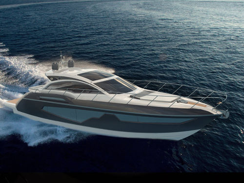 Yate a motor de crucero - C48 - Sessa Marine - de deporte / con hard-top / IPS