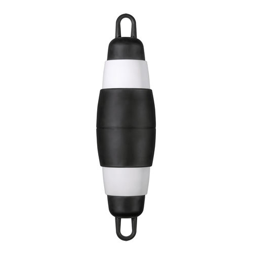 Defensa de barco - zebra - POP FENDER GMBH - para pantalán / cilíndrica / negra