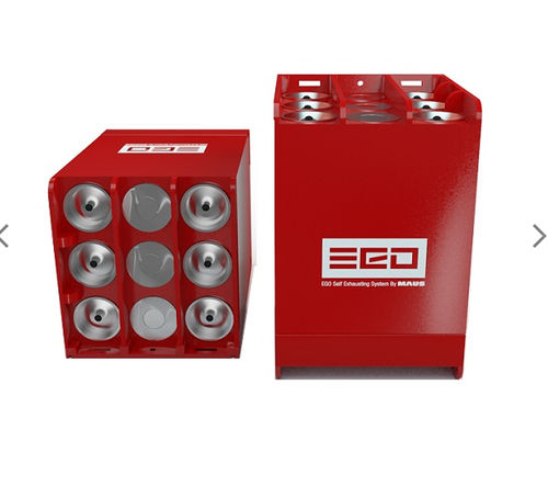 Extintor náutico potasio - EGO Blast 100 - NAVY CLIC - de aluminio