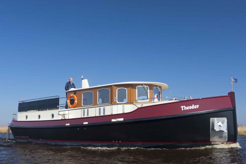 Trawler intraborda - Vintage - Aquanaut - con caseta de timón / fluvial