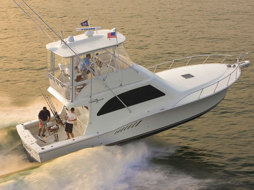 Barco cabinado intraborda - 41 CONVERTIBLE - Albemarle - con fly / de pesca deportiva / con 5 literas