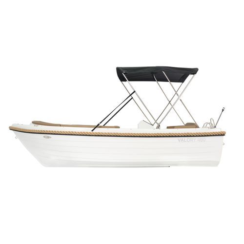 Barco open fueraborda - V480 - Boatbuilding Motor Yacht Sp. Z o.o. - semirrígido / con consola central / 6 personas máx.