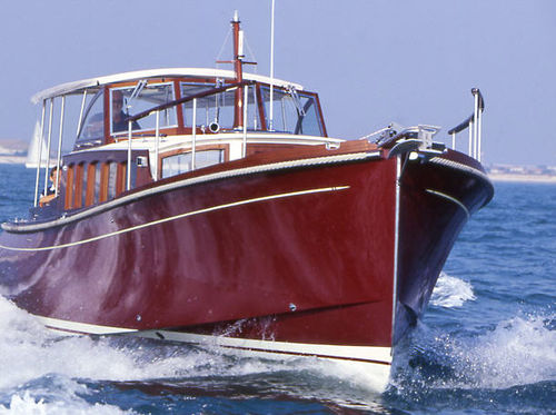 Barco cabinado intraborda - ANDREYALE 12 - Tofinou - diésel / clásico