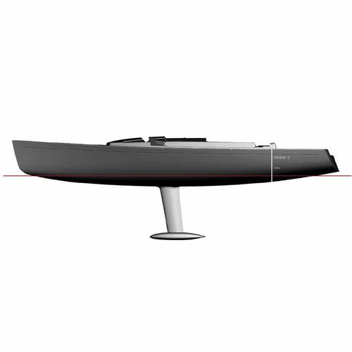Velero de crucero - TOFINOU 12 BY STARCK - Tofinou - con doble rueda de timón