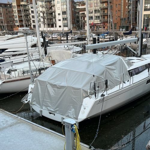 Funda de viaje de barco - KAPELL ANNAT - de cockpit / de PVC / negra
