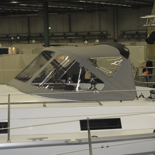 Capota de roof para velero - Bavaria 32 - KAPELL ANNAT - para caseta del timón / con estructura de acero inoxidable / gris