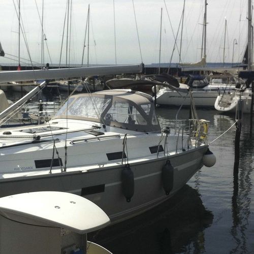 Capota de roof para velero - Bavaria 36 - KAPELL ANNAT - para caseta del timón / con estructura de acero inoxidable / gris