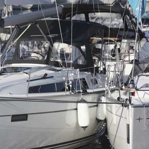 Capota de roof para velero - Bavaria 37 - KAPELL ANNAT - para caseta del timón / con estructura de acero inoxidable / negra