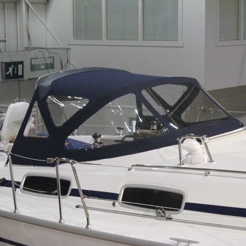 Capota de roof para velero - Bavaria 38 - KAPELL ANNAT - para caseta del timón / con estructura de acero inoxidable / azul
