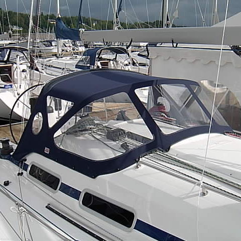 Capota de roof para velero - Bavaria 38 Match - KAPELL ANNAT - para caseta del timón / con estructura de acero inoxidable / de PVC