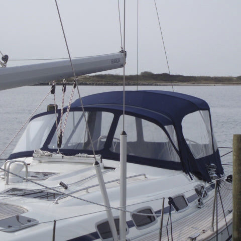 Capota de roof para velero - Bavaria 46 - KAPELL ANNAT - para caseta del timón / con estructura de acero inoxidable / azul