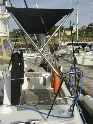 Bimini top para velero - First 45 - KAPELL ANNAT - para caseta del timón / con estructura de acero inoxidable / para Bénéteau