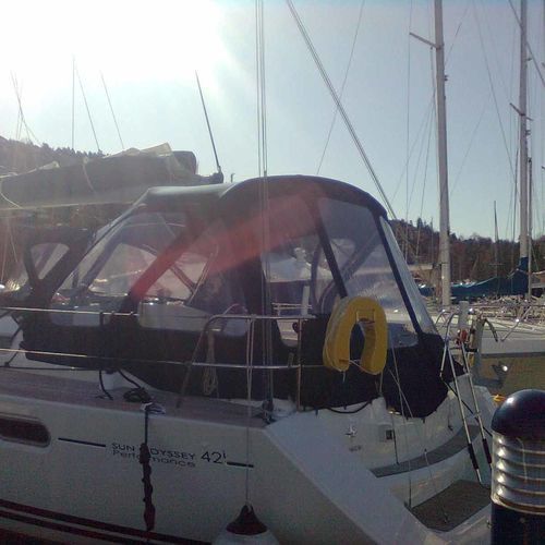Cierre de cockpit para velero - Sun Odyssey 42i - KAPELL ANNAT - para Jeanneau