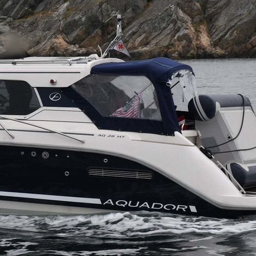 Cierre de cockpit para barco a motor - AQUADOR 27 HT -03 - KAPELL ANNAT