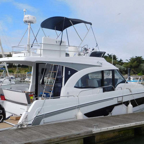 Bimini top para barco - ANTARES 11 OB FLY - KAPELL ANNAT - para flybridge / negro / para Bénéteau