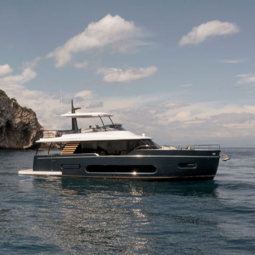 Yate a motor de crucero - MAGELLANO 60 - Azimut - explorer / con fly / con 3 camarotes