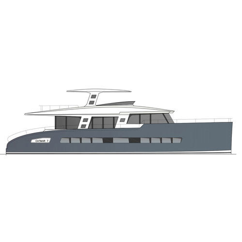 Yate a motor catamarán - CATAMARIS® 78 POWER - Catamaris - de crucero oceánico / offshore / para expedición
