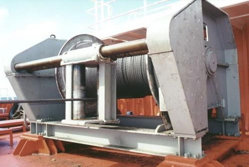 Chigre para buque - PW-180-LSABC-SI4(1350) - Petrel International - de pesca de cerco / con motor hidráulico / tambor simple