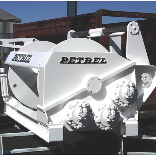 Chigre para buque - 7358 - Petrel International - de amarre / con motor hidráulico / tambor simple