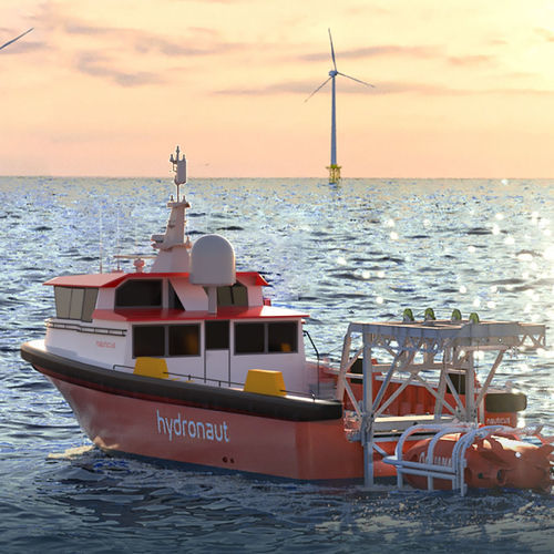 Barco profesional embarcación de servicio - hydronaut - Nauticus Robotics - intraborda / BV