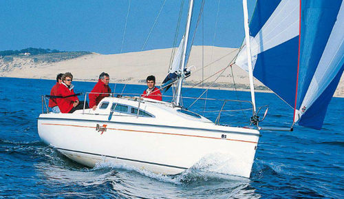 Velero de crucero - DJINN 7 - B2 marine - con 2 literas / con quilla retráctil