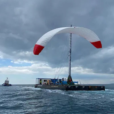 Sistema de cometas para propulsión eólica para buque - SEAWING - Airseas - automático
