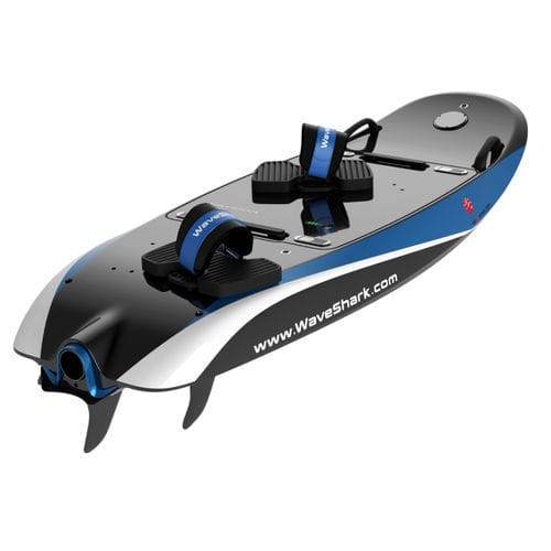 Jet board de fibra de carbono - 1 - WaveShark - alimentado por batería / eléctrico