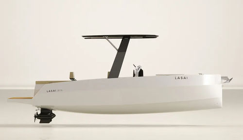 Barco open intraborda - LASAI 20 CR - LASAI - eléctrico / con consola central / 6 personas máx.