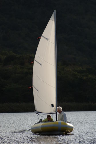 Barco de vela ligera neumática semirrígida - SAILING CATALITE RIB - African Cats - cat boat