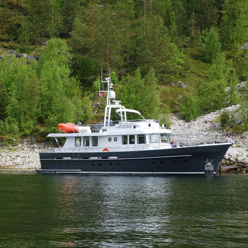 Yate a motor de crucero - VRYBURG - Altena Yachting - trawler / con fly