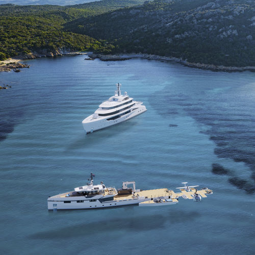 Megayate de crucero - YS 53 - Amels - raised pilothouse / con 5 camarotes / con helipuerto