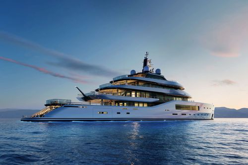 Megayate de crucero - 8005 - Amels - raised pilothouse