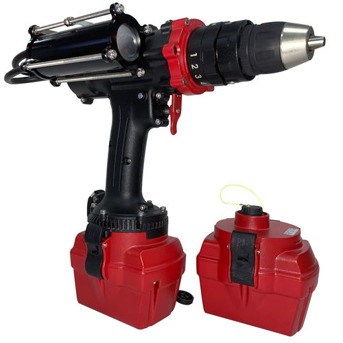 Perforadora subacuática de mano - SO-HD-18-6Li-100 - Nemo Power Tools - alimentada por batería