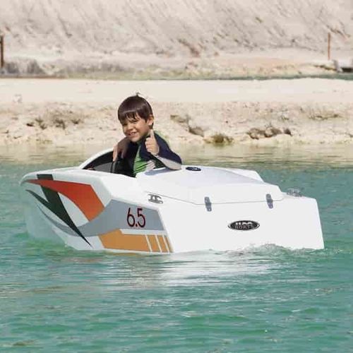 Bote para niños - JIMBOAT 6.5 - WATT & BOAT - intraborda / eléctrico / de recreo