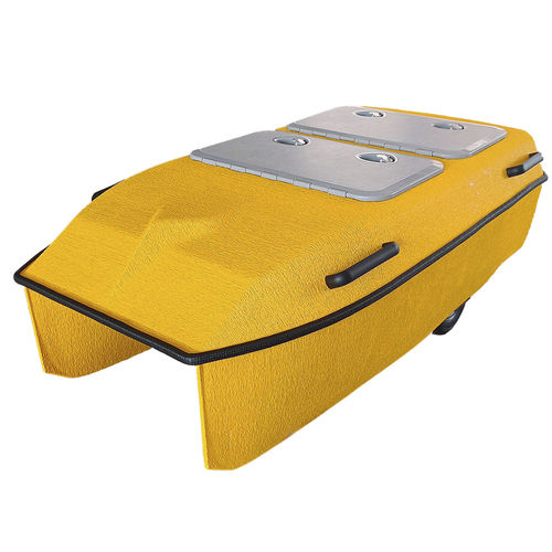 USV teledirigido - Naked hull - MSHeli Srl - eléctrico / catamarán / de plástico