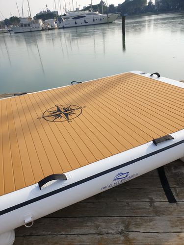 Plataforma flotante - Ped300/200 - RPG s.r.l. - inflable / para barco / para yate