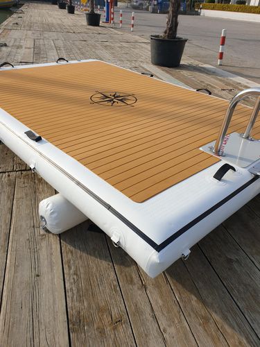 Plataforma inflable - Ped400/300 - RPG s.r.l. - flotante / multifunción / para yate