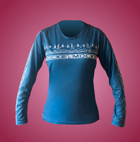 Camiseta de lycra de manga larga - LS FLY DRY - Mocke - para mujer