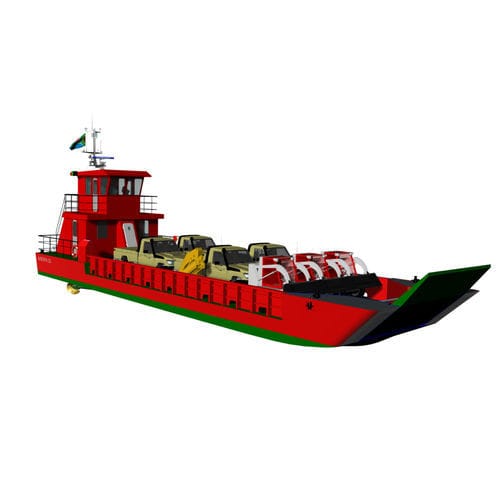 Barco profesional barco de desembarco - SHERPA 23 - KND Naval Design - intraborda / fueraborda / de aluminio