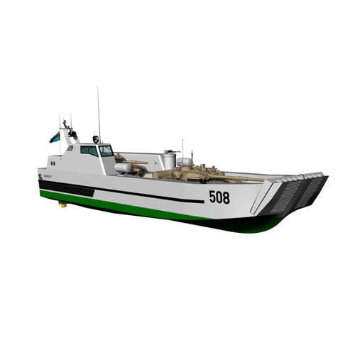 Buque de desembarco - SHERPA 27 - KND Naval Design - de aluminio
