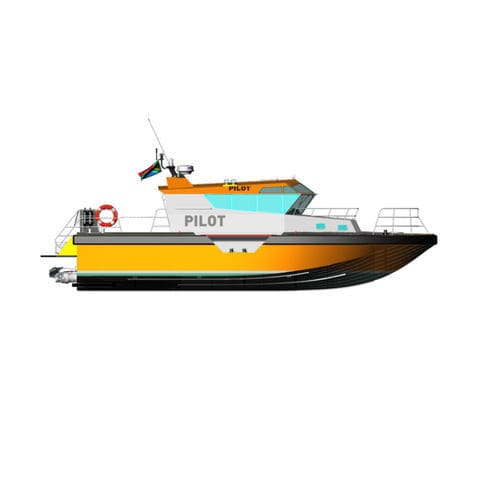 Barco profesional embarcación piloto - Reef Runner 15 - KND Naval Design - hidrojet intraborda / fueraborda / de aluminio
