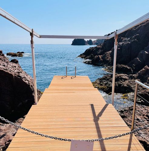 Pantalán de amarre - AQUA-MODULE - para puerto deportivo / para residencia privada / para playas y estuarios