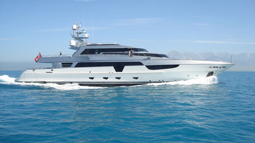 Megayate de crucero - ANTALIS - Baglietto spa - raised pilothouse