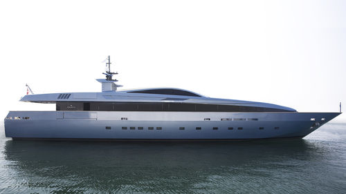 Megayate de crucero - SEA KID - Baglietto spa - raised pilothouse / casco de planeo