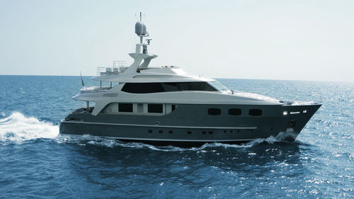 Megayate de crucero - ANNAMIA - Baglietto spa - raised pilothouse